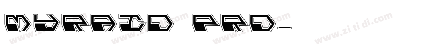 Myraid pro字体转换
